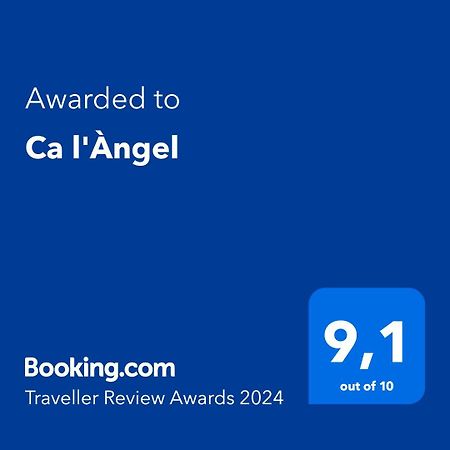 Отель Ca L'Angel Pinell de Bray Экстерьер фото